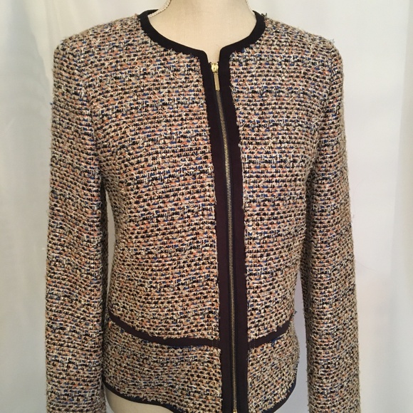 Hugo Boss Multicolor Tweed Blazer - Picture 3 of 12